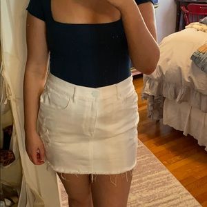 White denim skirt - SUMMER STAPLE 💫
